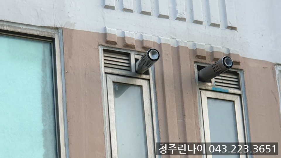 효성아파트 보일러 설치 현장 사진