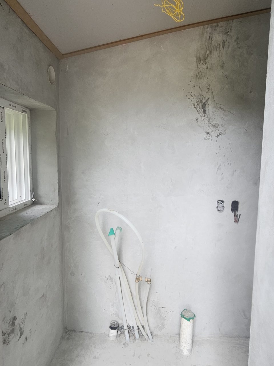 신축 전원주택 친환경 보일러 설치 현장 사진