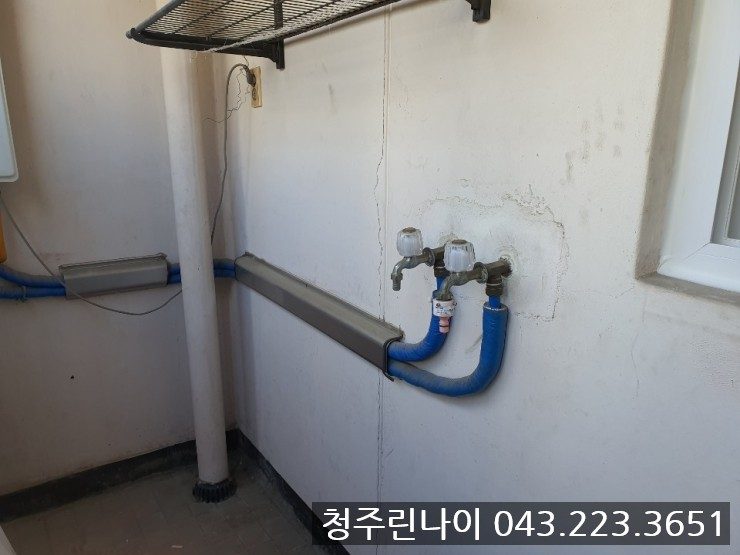 현대아파트 보일러·분배기 시공 현장 사진
